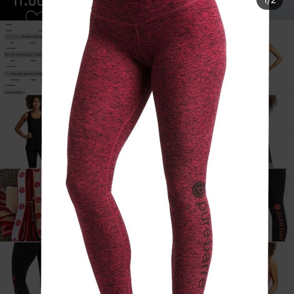 Pure Barre Beyond Yoga Leggings NWT